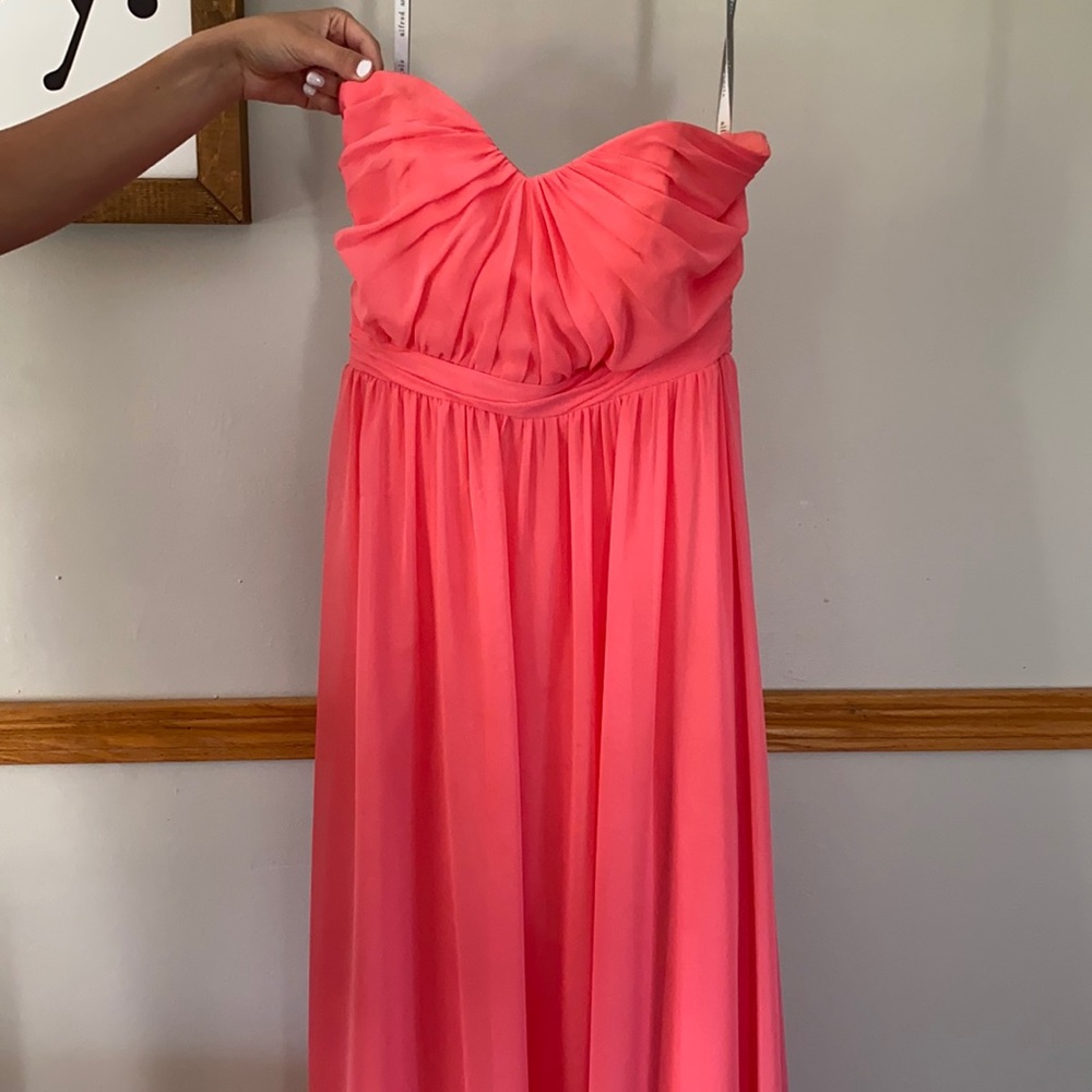 Coral Bridesmaid Dress
